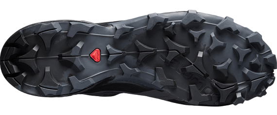 Кроссовки мужские Salomon Cross Hike Mid GTX Phantom/Bk/Eb - Фото 3 большая