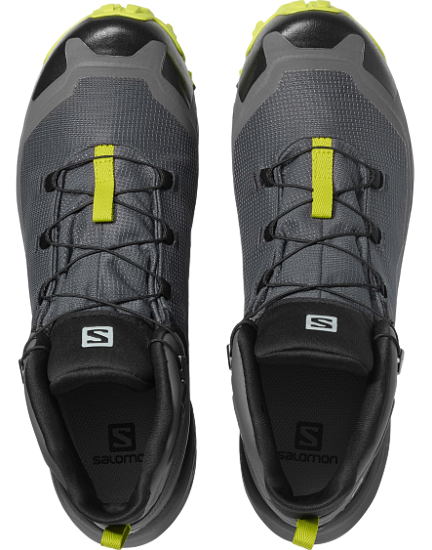 Кроссовки мужские Salomon Cross Hike Mid GTX Magnet/Bk/Lip - Фото 5 большая