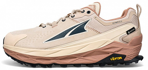 Кроссовки мужские Altra Olympus 5 Hike Low Gtx Sand - Фото 1 большая