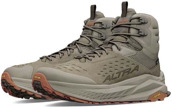 Кроссовки мужские Altra Olympus 6 Hike Mid Gtx Brown/Taupe - Фото 3 большая