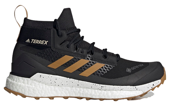 Кроссовки мужские Adidas Terrex Free Hiker Gtx Core Black/Mesa/Crystal White - Фото 1 большая
