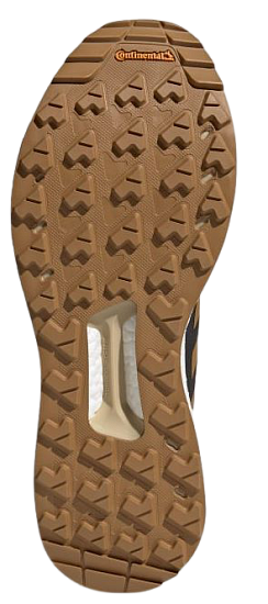 Кроссовки мужские Adidas Terrex Free Hiker Gtx Core Black/Mesa/Crystal White - Фото 3 большая