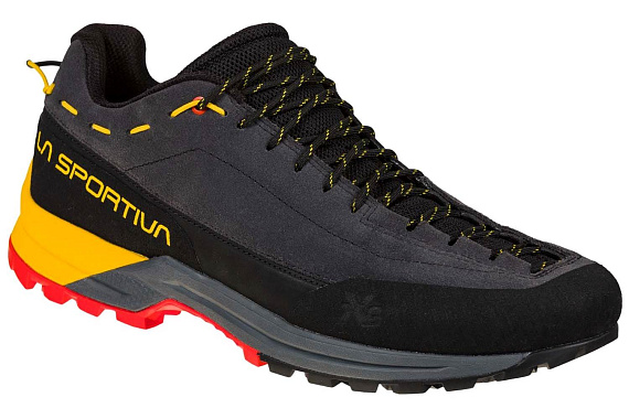 Кроссовки La Sportiva Tx Guide Leather Carbon/Yellow - Фото 1 большая