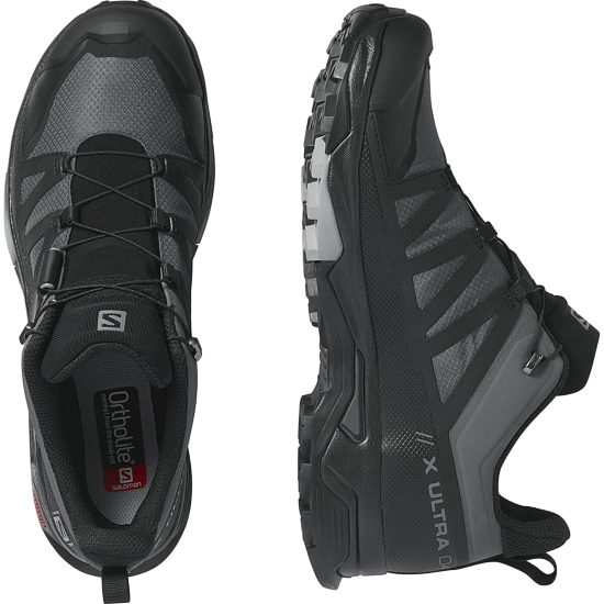 Кроссовки мужские Salomon X Ultra 4 Gtx Magnet/Black/Monument - Фото 5 большая