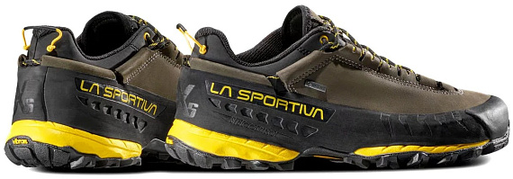 Кроссовки мужские La Sportiva Tx5 Low Gtx Carbon/Yellow - Фото 5 большая