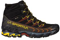 Кроссовки мужские La Sportiva Ultra Raptor II Mid Gtx Black/Yellow