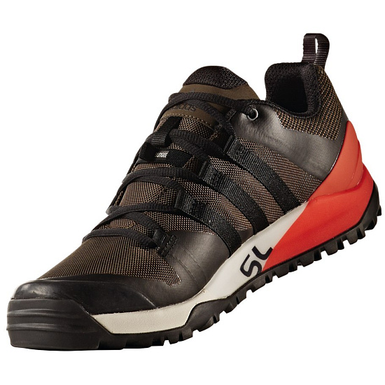 Кроссовки мужские Adidas Terrex Trail Cross Sl Umber/Core Black/Energy - Фото 4 большая