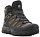 Кроссовки мужские Salomon X Ultra 3 Mid GTX Castor Gray/Black/Green Sulphur - Фото 3 малая