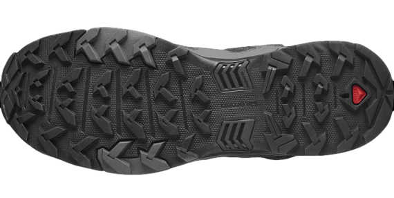 Кроссовки мужские Salomon X Ultra 4 Mid Gtx Black/Magnet/Pearl Blue - Фото 4 большая