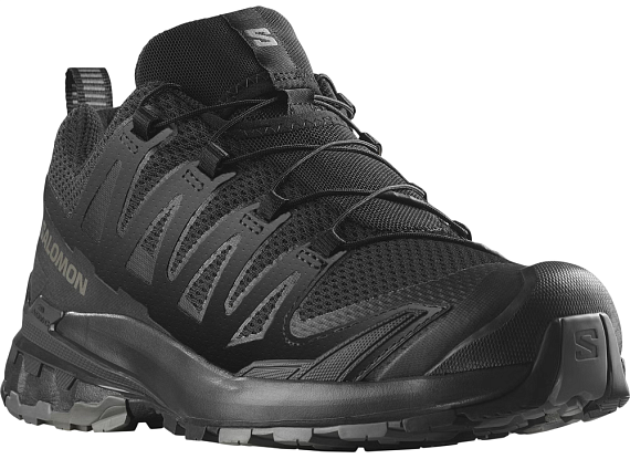 Кроссовки мужские Salomon Xa Pro 3D V9 Black/Phantom/Pewter - Фото 4 большая