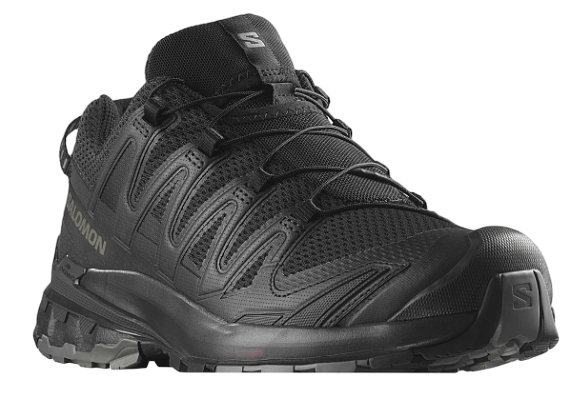 Кроссовки мужские Salomon Xa Pro 3D V9 Black/Phantom/Pewter - Фото 3 большая
