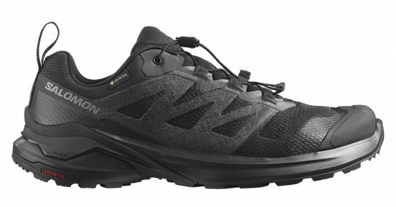 Кроссовки мужские Salomon X-Adventure Gtx Black/Black/Black - Фото 1 большая