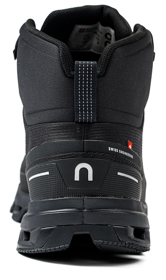 Кроссовки мужские On Cloudrock Waterproof All Black - Фото 5 большая