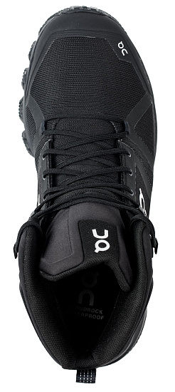 Кроссовки мужские On Cloudrock Waterproof All Black - Фото 6 большая