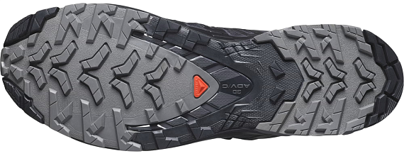 Кроссовки мужские Salomon Xa Pro 3D V9 Gtx Black/Phantom/Pewter - Фото 3 большая