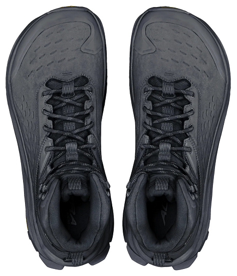 Кроссовки мужские Altra Olympus 6 Hike Mid Gtx Black - Фото 2 большая