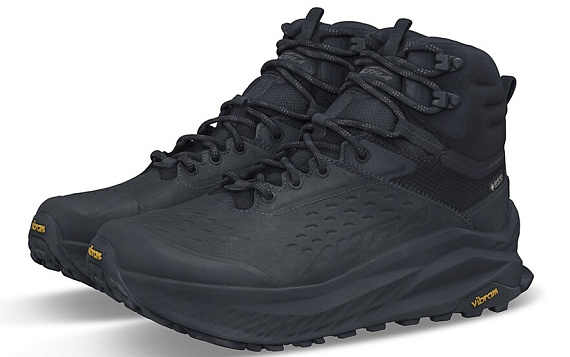 Кроссовки мужские Altra Olympus 6 Hike Mid Gtx Black - Фото 4 большая