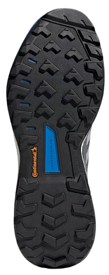 Кроссовки мужские Adidas Terrex Skychaser Gtx 2.0 Grey Three/Grey Two/Blue Rush - Фото 3 большая