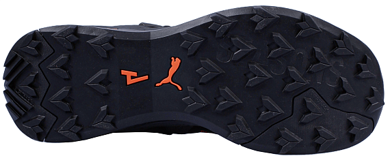 Кроссовки мужские Puma Explore Nitro Mid Gtx Black/Gray/Flame Flicker - Фото 4 большая