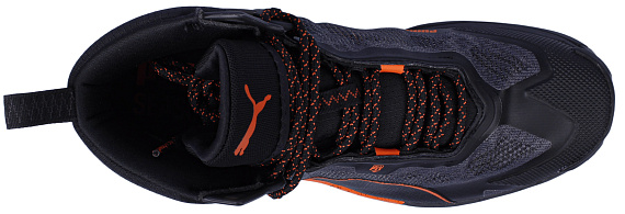 Кроссовки мужские Puma Explore Nitro Mid Gtx Black/Gray/Flame Flicker - Фото 5 большая