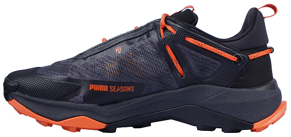 Кроссовки мужские Puma Explore Nitro Gtx Black/Dark Gray/Flame - Фото 2 большая