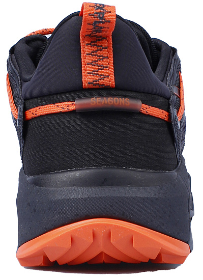 Кроссовки мужские Puma Explore Nitro Gtx Black/Dark Gray/Flame - Фото 3 большая