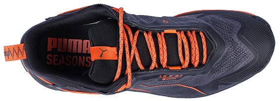Кроссовки мужские Puma Explore Nitro Gtx Black/Dark Gray/Flame - Фото 5 большая