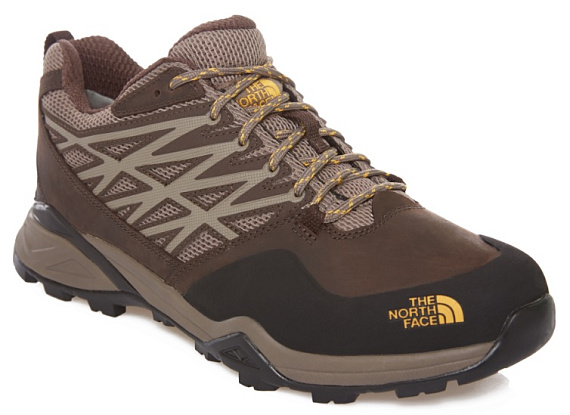 Кроссовки мужские The North Face M HEDGEHOG HIKE GTX MOREL BROWN/TNF - Фото 1 большая