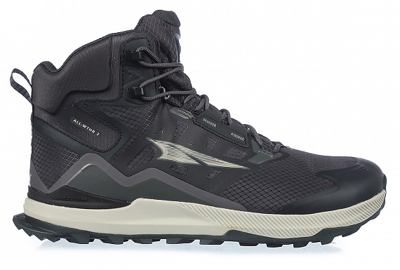 Кроссовки мужские Altra Lone Peak All-Wthr Mid 2 Black - Фото 1 большая