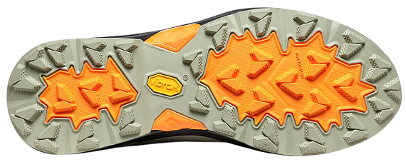 Кроссовки мужские Garmont 9.81 Engage Gtx Stone Grey/Marigold Orange - Фото 5 большая