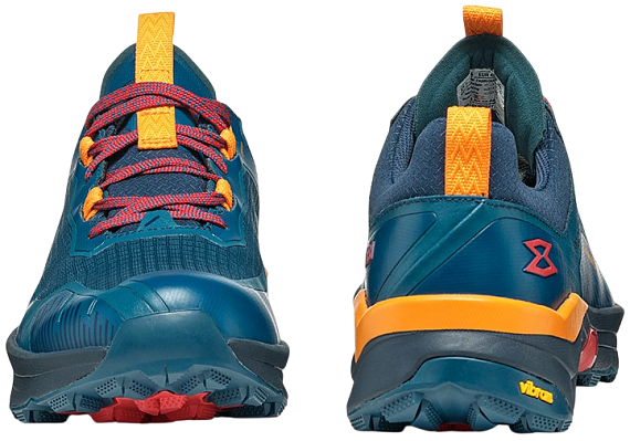 Кроссовки мужские Garmont 9.81 Engage Gtx Corsair Blue/Marigold Orange - Фото 4 большая