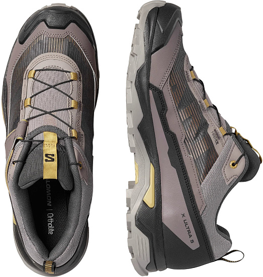 Кроссовки мужские Salomon X Ultra 5 Cloudburst/Black/Willow - Фото 2 большая