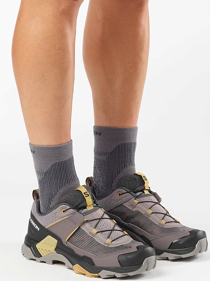 Кроссовки мужские Salomon X Ultra 5 Cloudburst/Black/Willow - Фото 4 большая