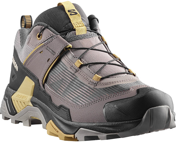 Кроссовки мужские Salomon X Ultra 5 Cloudburst/Black/Willow - Фото 5 большая