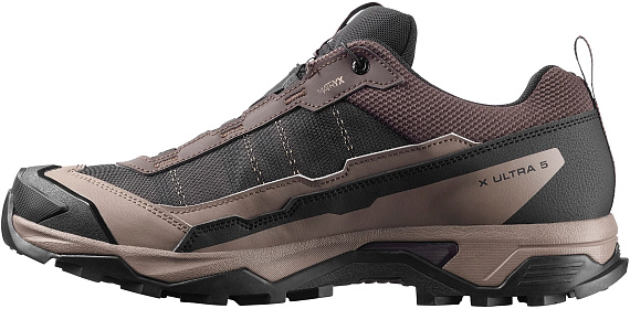Кроссовки мужские Salomon X Ultra 5 Gtx Black Coffee/Walnut/Arabian Spice - Фото 3 большая