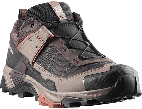 Кроссовки мужские Salomon X Ultra 5 Gtx Black Coffee/Walnut/Arabian Spice - Фото 5 большая
