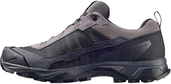 Кроссовки мужские Salomon X Ultra 5 Gtx Dark Gull Gray/Asphalt/Willow - Фото 3 большая