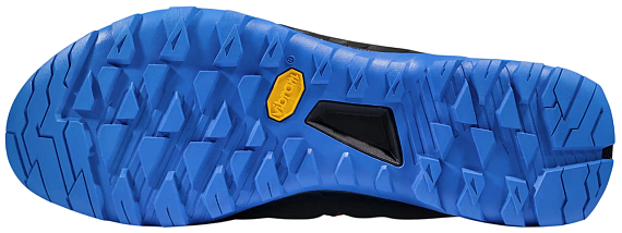 Кроссовки мужские Mammut Alnasca Knit III Low Gtx Black/Glacier Blue - Фото 3 большая