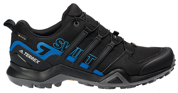 Кроссовки мужские Adidas Terrex Swift R2 GTX Core Black - Фото 1 большая