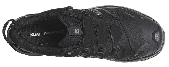Кроссовки мужские Salomon Xa Pro 3D V9 Wide Gtx Black/Phantom/Pewter - Фото 3 большая