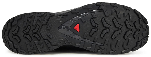 Кроссовки мужские Salomon Xa Pro 3D V9 Wide Gtx Black/Phantom/Pewter - Фото 2 большая