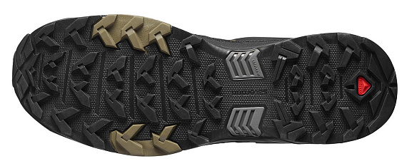 Кроссовки мужские Salomon X Ultra 4 LTR Gtx Desert Pa/Black/Kangaroo - Фото 2 большая