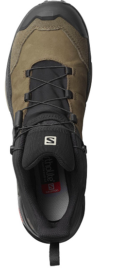 Кроссовки мужские Salomon X Ultra 4 LTR Gtx Desert Pa/Black/Kangaroo - Фото 5 большая