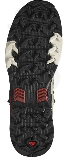 Кроссовки мужские Salomon X Ultra 4 Mid Gtx Vinkha/Black/Burn - Фото 4 большая