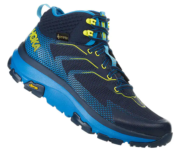 Кроссовки мужские Hoka Toa GTX Black Iris/Blue - Фото 6 большая