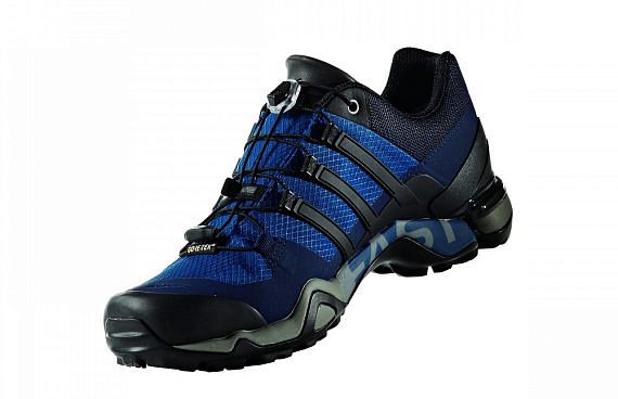 Кроссовки мужские Adidas Terrex Fast R GTX Tech Steel/Core Black/Collegiate Navy - Фото 3 большая