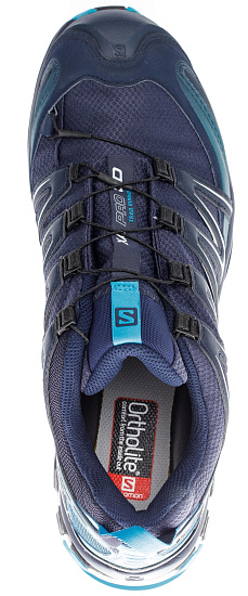 Кроссовки Salomon Xa Pro 3D GTX Navy Blaze/Hawa - Фото 6 большая