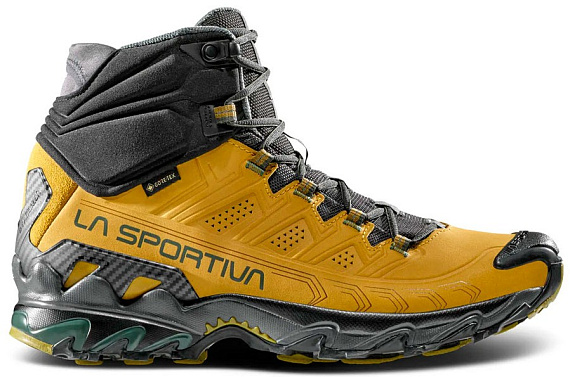 Кроссовки мужские La Sportiva Ultra Raptor II Mid Leather Gtx Savana/Alpine - Фото 1 большая