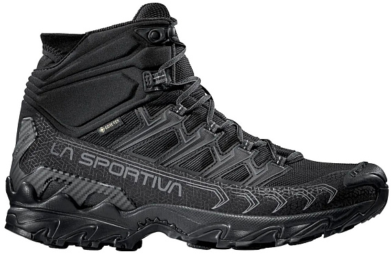 Кроссовки мужские La Sportiva Ultra Raptor II Mid Gtx Black/Reflective - Фото 1 большая