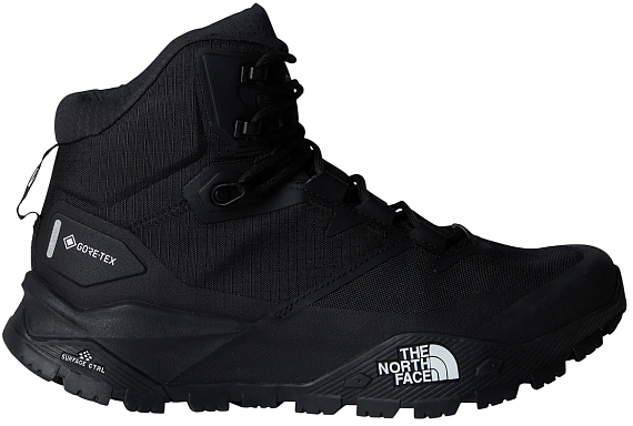 Кроссовки мужские The North Face Offtrail Hike Mid Gtx Tnf Black/Tnf White - Фото 1 большая